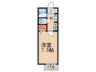 セジュ－ル竹田の物件間取画像